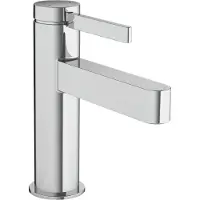 Hansgrohe Finoris wastafelkraan met pop-up waste chroom