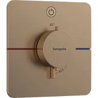 Hansgrohe ShowerSelect Comfort Q thermostaat inbouw voor 1 functie, Brushed Bronze