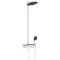 Hansgrohe Pulsify S opbouw regendouche 2jet EcoSmart wit mat