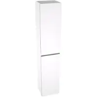 Linie Lado zwevende badkamerkast Glanzend Wit 35 x 30 x 170 cm