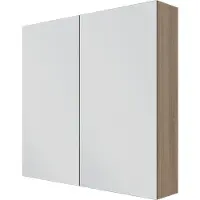 Linie Montro spiegelkast 80 x 75 cm lichte eik
