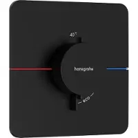 Hansgrohe Showerselect Comfort Q inbouw thermostaat mat zwart