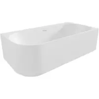 Luca Varess Laguna hoekbad rechts airmassage met LED 170 x 85 cm acryl mat wit