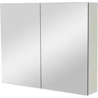 Balmani Mitra spiegelkast 90 x 72 cm mat wit