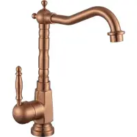 REA Wastafelkraan Bona Brush Copper High