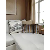 Gek op kussens! Jacquard manila sand | 45 x 45 cm | kussenhoes | polyester/acryl