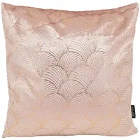 Gek op kussens! Velvet glossy zena roze | 45 x 45 cm | kussenhoes | polyester