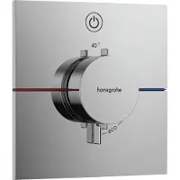Hansgrohe showerselect comfort e thermostaat inbouw voor 1 functie, chroom