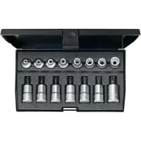 Gedore 1509942 1509942 Dopsleutel-bitinzetset 3/8 (10 mm) 15-delig