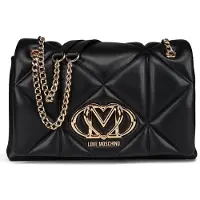Moschino Schoudertas zwart