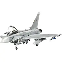 Revell Modelbouwpakket Vliegtuigen - 04282 Eurofighter Typhoon - Single Seater - Europees Gevechtsvliegtuig Plastic - 1:144 - Modelbouw