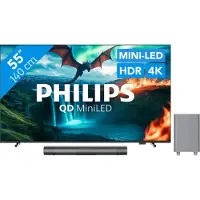 Philips 55'' MLED810 4K (2025) + TAB6100