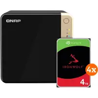 Qnap TS-464-8G + Seagate Ironwolf 16 To (4 x 4 To)