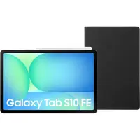 Samsung Galaxy Tab S10 FE 10,9 inch 256GB Wifi Grijs + BlueBuilt Book Case Zwart