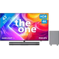 Philips Ambilight 43'' PUS9000 QLED 4K (2025) + TAB6100