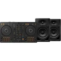 Pioneer DJ DDJ-FLX4 + DJ DM-40D-BT Zwart