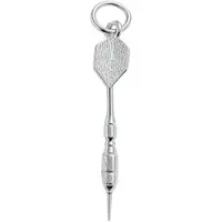 MOOYE ® - Collectie Zilveren Dartpijl in detail kettinghanger