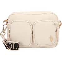 U.S. POLO ASSN. Schoudertas 'Mansion' offwhite
