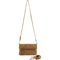 Fredsbruder Clutch 'Endless Beads' karamel
