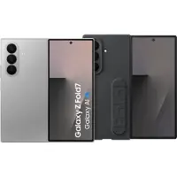 Samsung Galaxy Z Fold 7 256GB Zilver 5G + Siliconen Back Cover Zwart