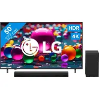LG 50" Smart UA75 4K (2025) + DS40T