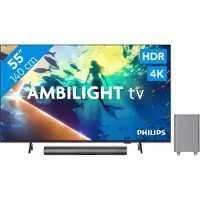 Philips Ambilight 55" PUS8000 4K (2025) + TAB6100