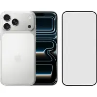 Apple iPhone 17 Pro Max 1TB Zilver + BlueBuilt Screenprotector Glas