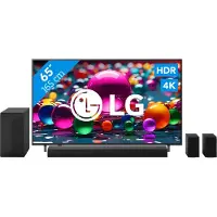 LG 65" 4K Smart UA75 + DS60TR