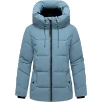 MARIKOO Winterjas 'Kuscheltatze XVI' lichtblauw