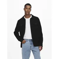 Only & Sons Overhemd 'ONSNew Kodyl' zwart