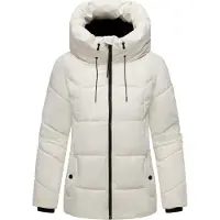 MARIKOO Winterjas 'Kuscheltatze XVI' offwhite