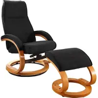 Loft 24 Paris-Fauteuil & Kruk - Zwart