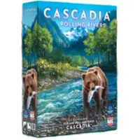 Alderac entertainment group Cascadia Rolling Rivers - Dobbelspel - Flip-Roll-and-Write spel - Gezelschapsspel - Engels