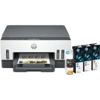 HP Smart Tank 7005 + 1 Set de Bouteilles d'Encre Supplémentaire