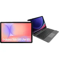 Samsung Galaxy Tab S10 Lite 10,9 inch 128GB Wifi en 5G Grijs + Toetsenbord Hoes AZERTY