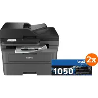 Brother DCP-L2660DW + 2 Toners Noirs Supplémentaires