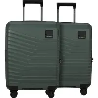 Samsonite Intuo Expandable Valise à 4 Roulettes 55 cm Lot de 2 Vert Olive