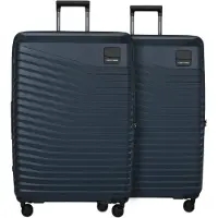 Samsonite Intuo Expandable Spinner 81cm Duo Pack Blue Nights