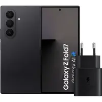Samsung Galaxy Z Fold 7 256GB Zwart 5G + Oplader 25 Watt Zwart