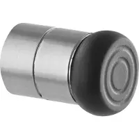 Wagner KOMBI STICK 5114 deurstopper, zamak, stapelbaar, wand-/vloermontage, Ø 25 mm, zwart/zilver