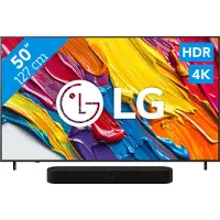 LG 50" QNED82 4K (2025) + Sonos Beam Gen2 Zwart