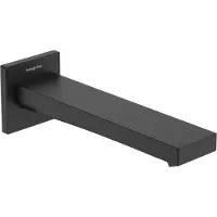Hansgrohe tecturis e baduitloop, mat zwart