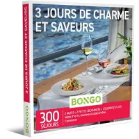 Bongo Cadeaubox 3 Jours de Charme et Saveurs - FR