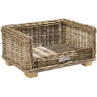 51 Degrees North Rattan Bed