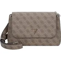 GUESS Schoudertas 'MERIDIAN II FLAP CROSSBODY' bruin / brokaat