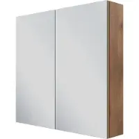Linie Montro spiegelkast 80 x 75 cm bruine eik