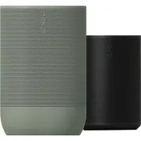 Sonos Move 2 Groen + Era 100 zwart