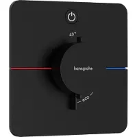 Hansgrohe ShowerSelect Comfort Q thermostaat inbouw voor 1 functie, mat zwart