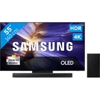 Samsung 55" OLED S90F (2025) + HW-B66CF Noir