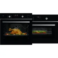 AEG OR6PB52WSB SteamCrisp + OK6NK50WB CombiQuick